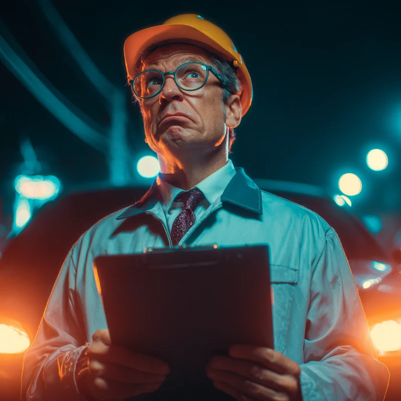 Regulatory oversight absurdity visualization