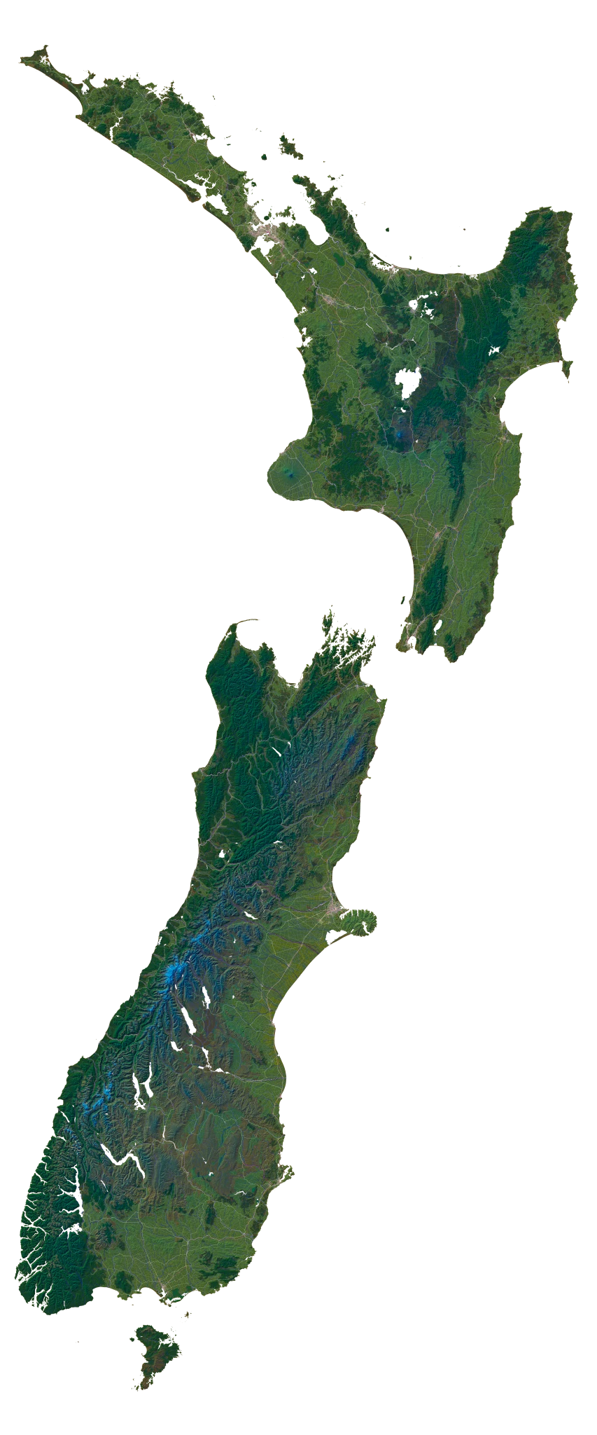 New Zealand Map Thumbnail