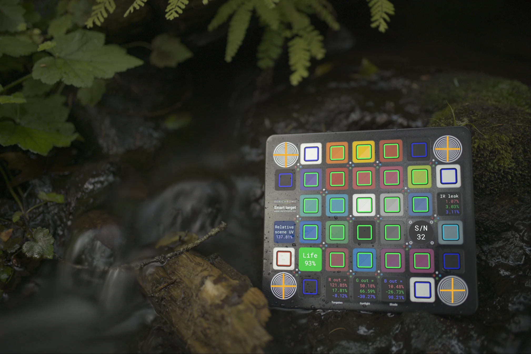 Colour calibration target